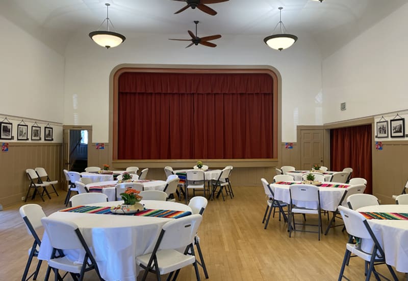 View of auditorium