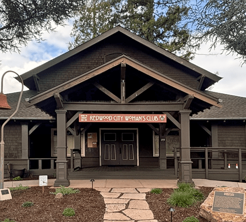 Clubhouse May 500px Front view of a Craftsman-style clubhouse