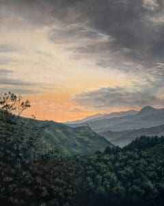 Elizabeth Ener, _Slow Down_, oil painting, 20_x16_